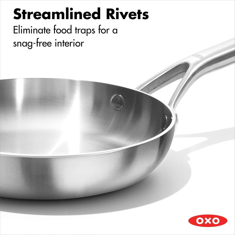 OXO Mira 3Ply Stainless Steel Frying Pan, 8" Bed Bath & Beyond